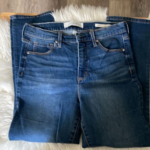 VINTAGE A AMERICA HIGH RISE CROP PANTS - Picture 2 of 9